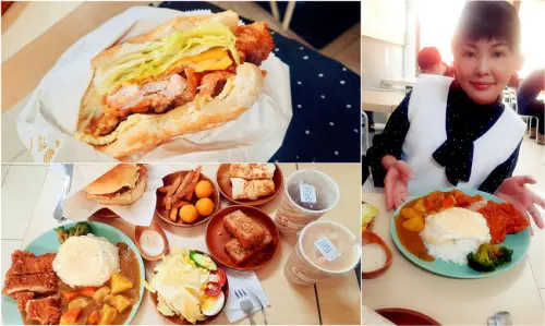 美食  ░ 網友推薦全台十大連鎖早午餐_ 早安公雞農場晨食Morning Chicken  , 台中人氣連鎖早午餐浩克雞腿老麵堡🍔
