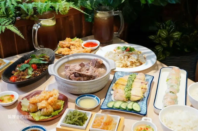 台中美食｜山水婆南洋料理專賣老虎城店 48元起就可品嚐道地新加坡美食 下午茶也很適合