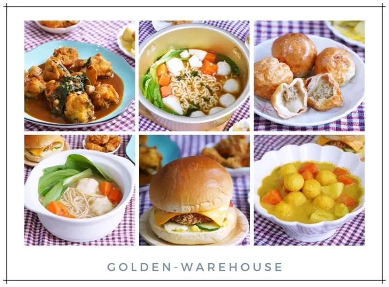 團購宅配美食 金倉食品 干貝花枝丸 塔香花枝揚 黃金海鮮餅 讓你做出簡單不失誤的料理