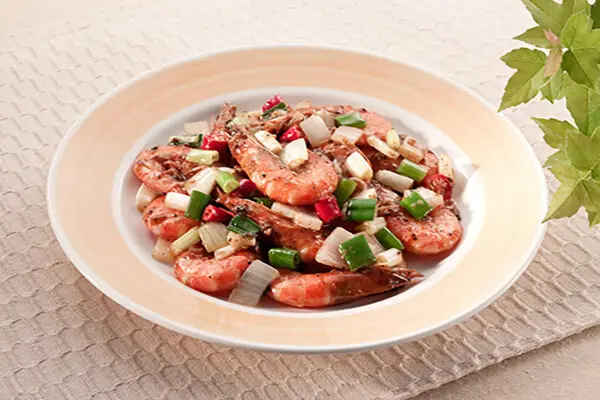 [中式料理]黑胡椒醬炒鮮蝦