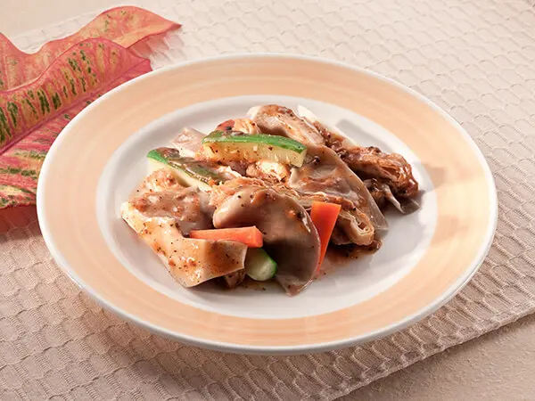 [中式料理] [素食]黑胡椒醬拌炒杏鮑菇