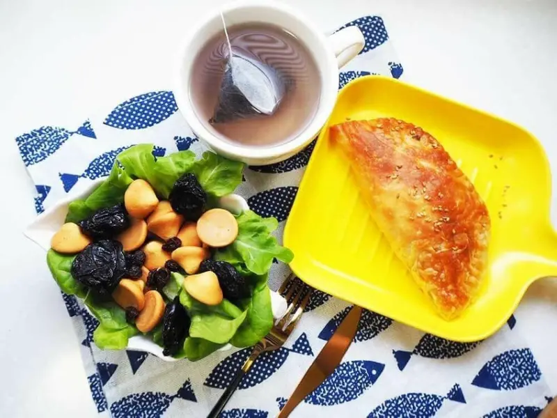 『晚餐食譜-4』台塑醬汁百搭推薦-台塑蘑菇醬變出 [蘑菇醬蔥抓餅盒]