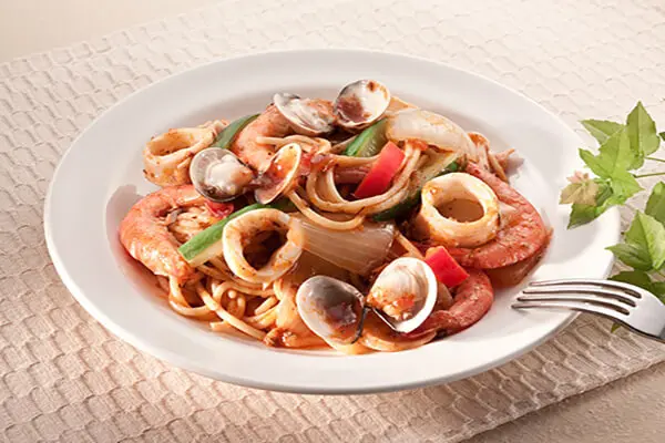 [西餐料理]義式茄汁海鮮麵