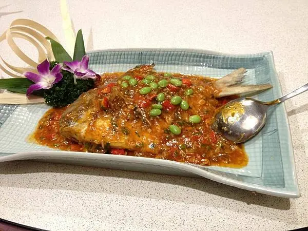 [中式料理]義式茄汁燴鯧魚