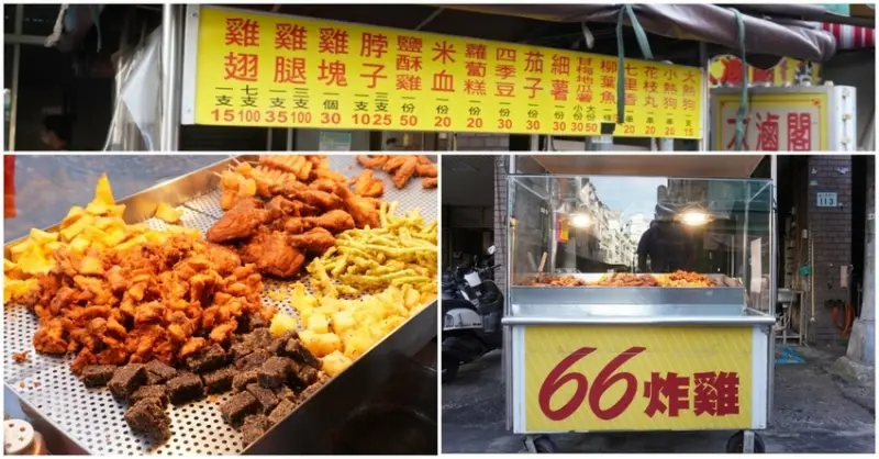 [高雄炸雞推薦] 66 炸雞- 15元雞翅 x 10元雞脖子/ 超平價美味防疫外帶買了就走好選擇/ 高雄鹽酥雞推薦