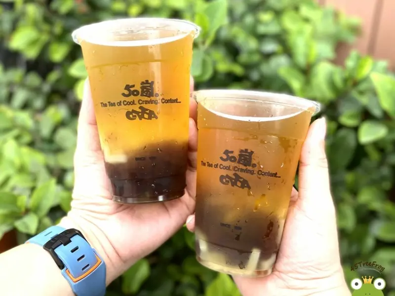 【美食週報EP34】台中美食．50嵐｜經典50嵐1號「珍波椰青茶」台灣中區首度開賣｜嚼感系朋友們趕快跟上！