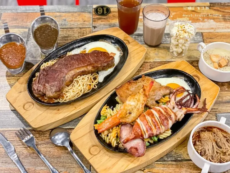 【厚作本舖】2021新竹午餐/晚餐平價牛排吃到飽推薦，170元起，點選主餐，麻辣燙、爆米花等自助吧通通吃到飽！最新菜單