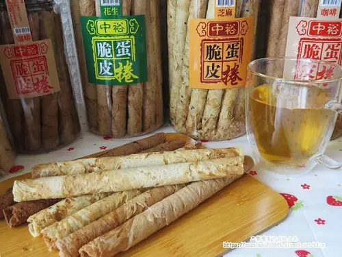 古早味蛋捲宅配｜伴手禮【中裕脆皮蛋捲】嚴選食材獨特工法製捲 實實在在的好味道