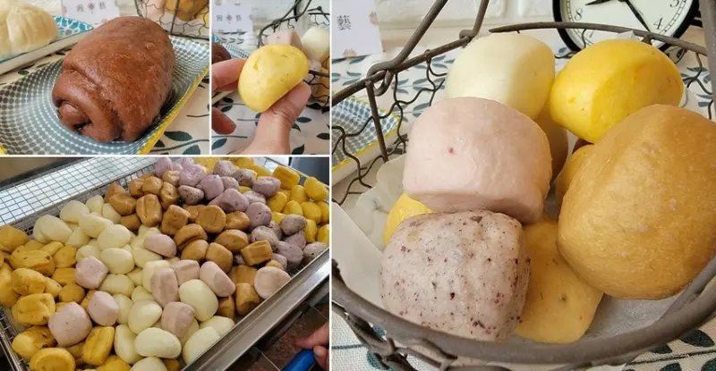 高醫美食推薦 色彩繽紛的手工小饅頭 視覺效果超吸睛!! 饅藝手工饅頭包子