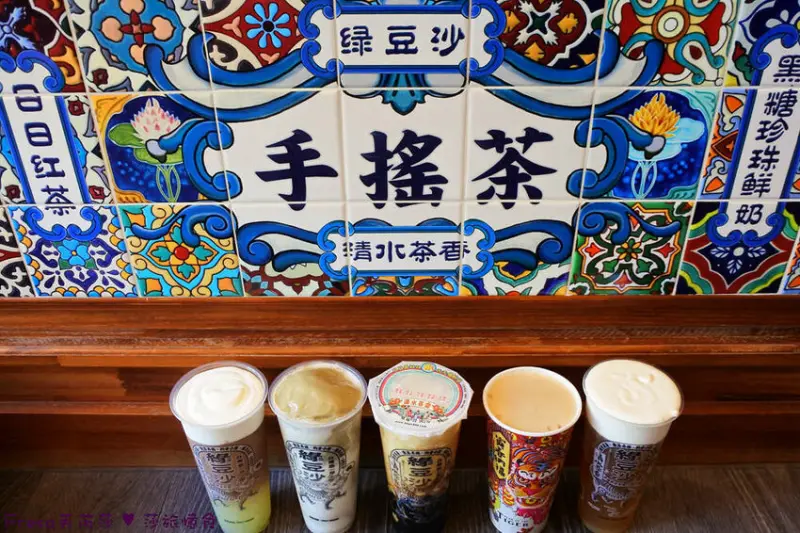 台南飲料【清水茶香】現炒黑糖超飄香.純厚濃香的黑糖珍珠鮮奶.招牌綠豆沙/泰奶茶人氣款│仁德店│可外送│仁德