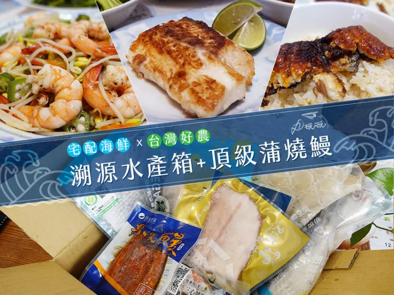 【台灣好農 】宅配海鮮 溯源水產箱&蒲燒鰻，安心來源、新鮮保證 