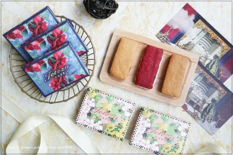 【Jetezo.Cafe】法式花果酥禮盒-法式鳳梨酥&法式玫瑰酥~團購宅配美食推薦 熱銷甜點推薦 浪漫典雅的法式禮盒