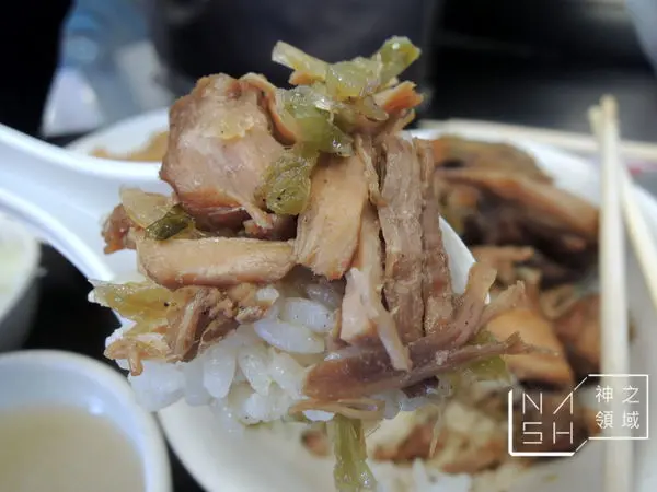 [台南食記] Nash 吃 排骨相當養生的 合豐排骨飯