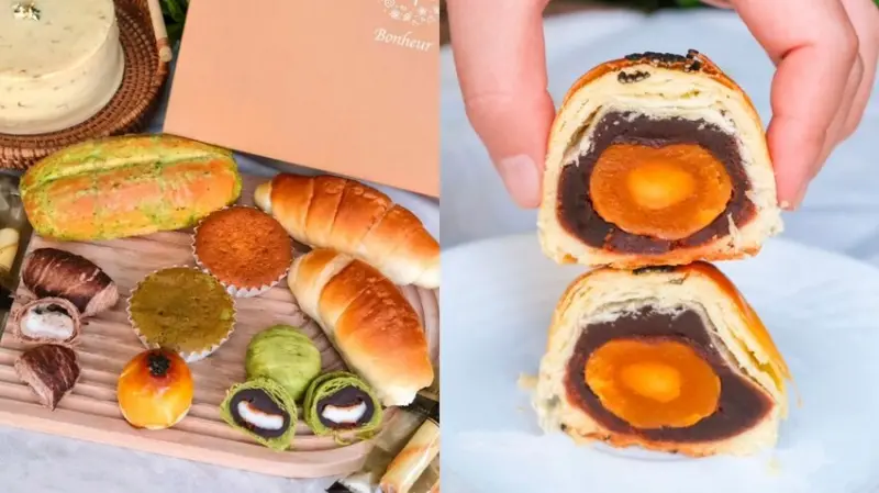 沐軒烘焙坊 | 台中海線隱藏版人氣烘焙坊，在地人狂掃的酥脆蛋黃酥，中秋節送禮經典好選擇! - 肉依小姐吃什麼