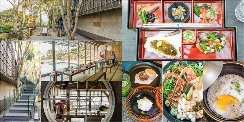 【台中新社餐廳】飛花落院.滿滿日式禪意庭園風.兩周年初春藍花楹院子茶餐會.五大茗茶.十道茶懷石料理.100張