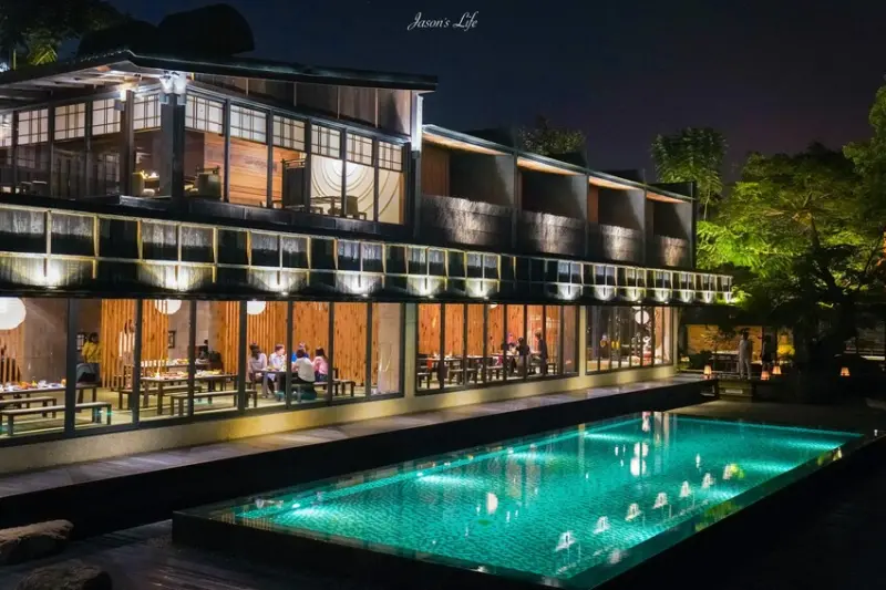 【台中新社｜美食】飛花落院。新社無菜單料理，磨十年於一院，四季輪替菜單，約會慶祝推薦餐廳