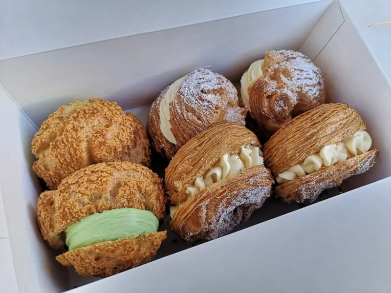 大叔賣泡芙 (原 舞鏡咖啡法式泡芙專賣店) │彰化泡芙，彰化甜點。 - 愛伊特candy的分享樂園