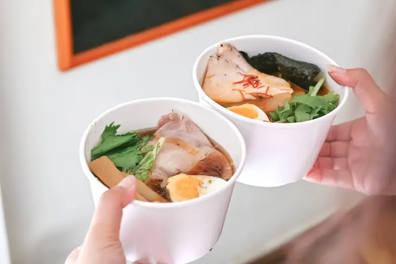 【台北拉麵外帶】麵処田冶：超特別烏骨雞湯拉麵，滿額免費外送 /東區拉麵 @女子的休假計劃