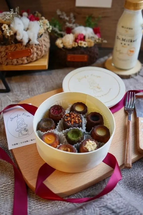 【台北美食】嗜甜女子 - 超可愛迷你可麗露，九種口味一次滿足，台北甜點推薦