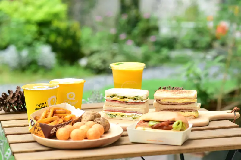 ［美食］Ｑ Buger 永和永貞店／夏季限定新品／世界風味賞台灣站／防疫期間APP線上訂餐超方便