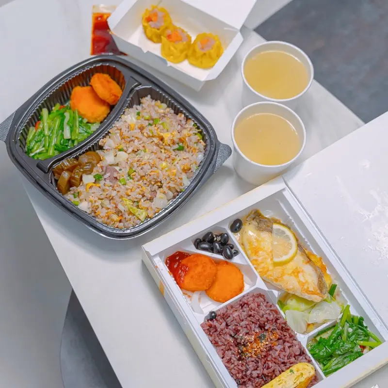 防疫限定-台南大飯店親民外帶餐盒，還能單點燒賣組合 | 【台南 中西區】台南大飯店