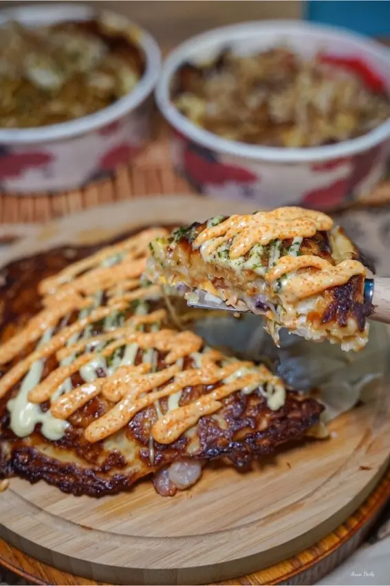 | 高雄美食 |超厚實大阪燒必加明太子醬超美味/福岡天神大阪燒