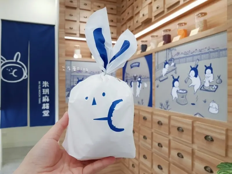 《高雄美食》米玥麻糬堂（高雄義享店）❤台中人氣排隊店~超萌的兔兔袋裝麻糬｡