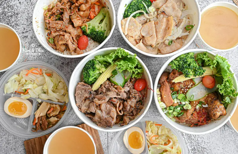 宮本武丼 直火肉山制丼，防疫便當優惠醫護警消人員7折￭妮妮布魯