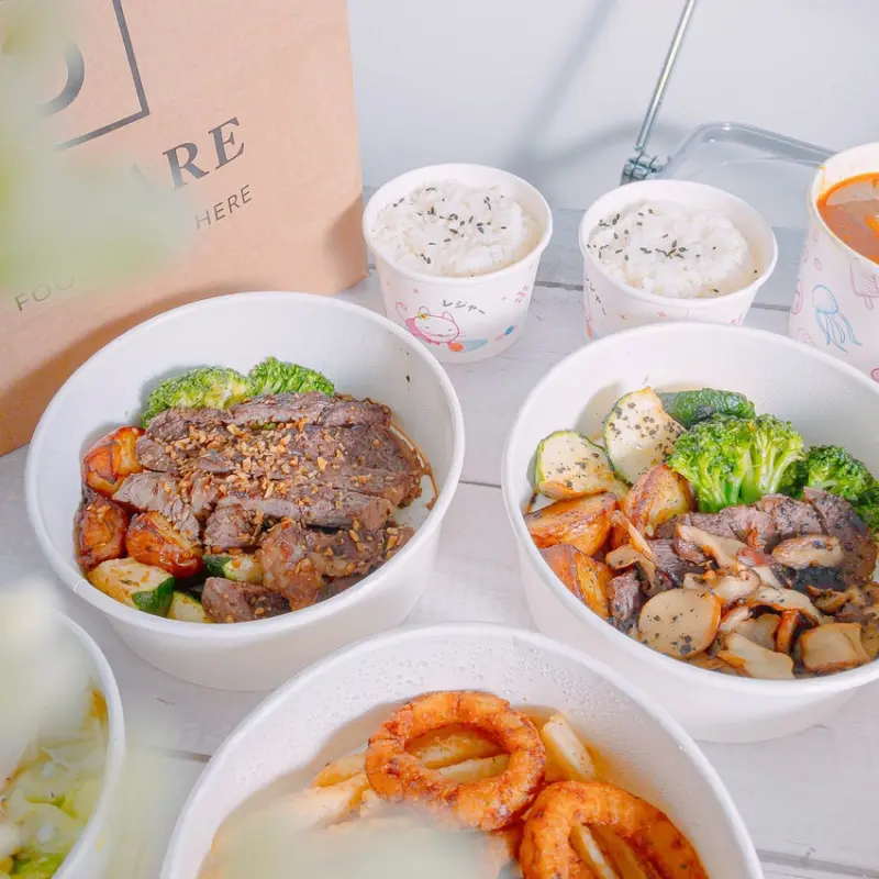 首家數位美食廣場3 SQUARE開幕優惠8折，防疫期間必點高評價牛排、健康餐盒 | 【新北 新店區】馬克與鐵鍋