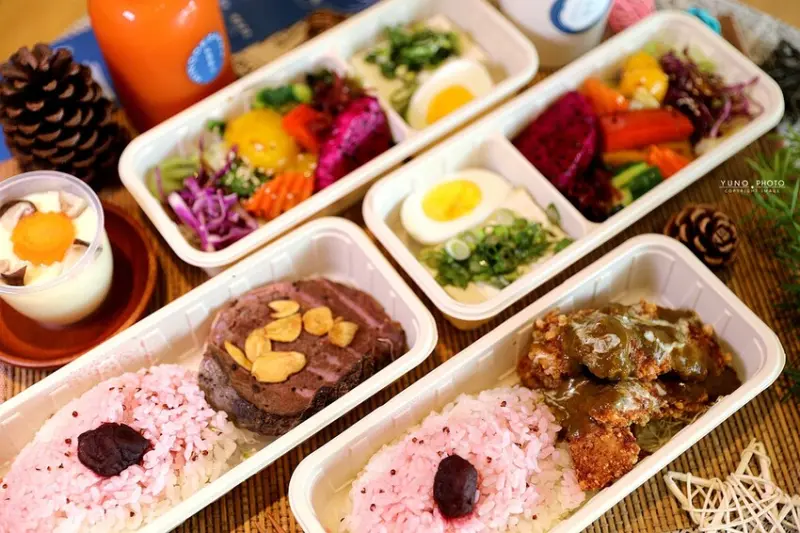 健康鹽麴舒肥餐盒推薦！一日五蔬果 一餐就達成 辦公室團購美食｜日出川-鹽麴舒肥餐盒(彰化美食)