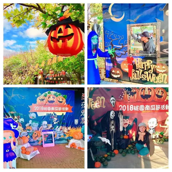 【向陽農場】2018桃園南瓜節萬聖節活動/最新鬼屋等你來挑戰/向日葵花海保握最後花期