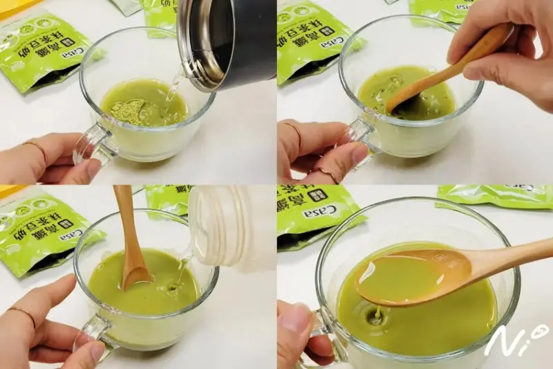 202502 卡薩Casa全豆高纖豆奶系列 沖泡方式