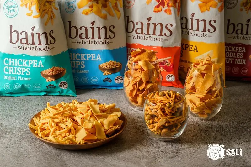喬山叔叔｜澳洲 Bains Wholefoods 鷹嘴豆零食脆片，清爽不油膩，運動/飲食控制 優質點心推薦