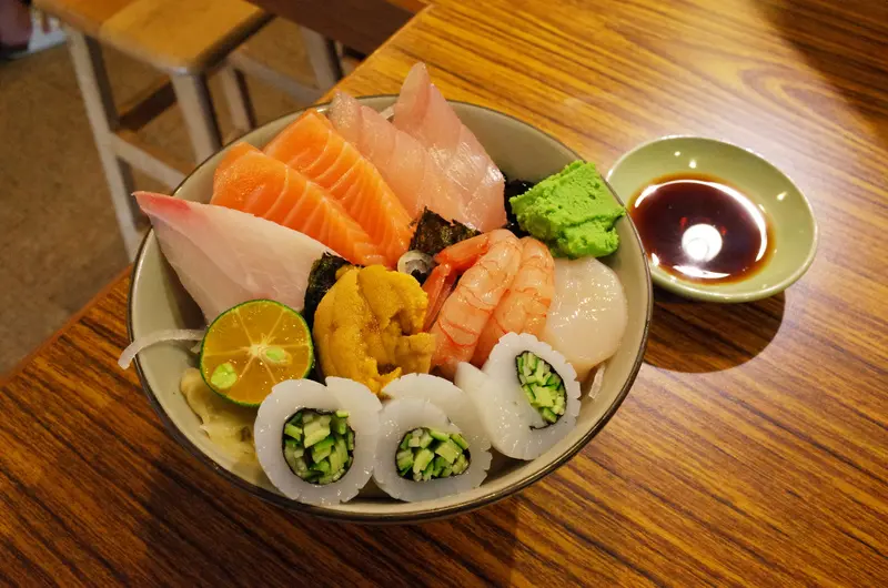 theGR日誌---20072013 宇澤小舖：生魚片丼專賣