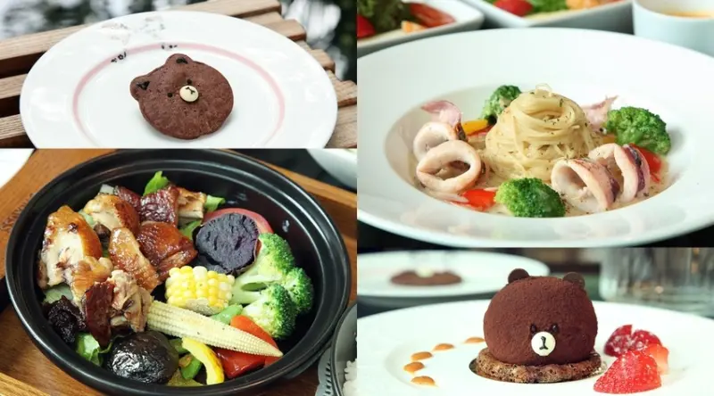 台南美食-芯芯要去【ORO咖啡】~季節限定甘蔗雞套餐|療癒系甜點熊大提拉米蘇