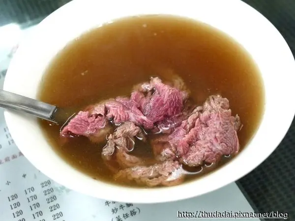 [24hrs食記] 台南－阿安牛肉湯~宵夜場人滿滿