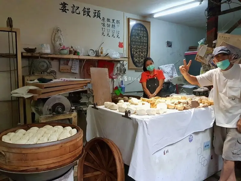 《高雄美食》婁記饅頭❤手工饅頭紮實有嚼勁~牙口不好的千萬別嚐試...