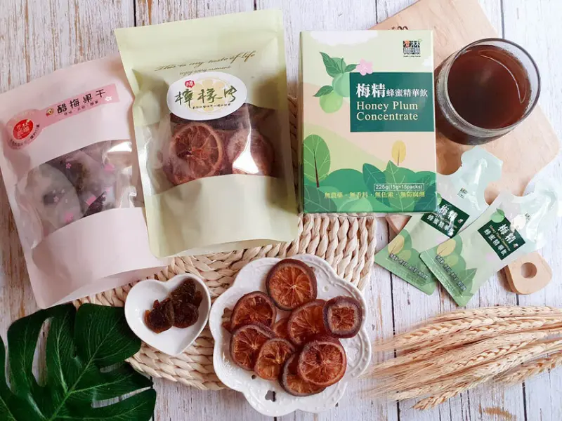 【里仁推薦】覺林農場 梅精蜂蜜精華飲｜醋檸檬片｜醋梅果干 夏日最愛的酸甜好滋味
