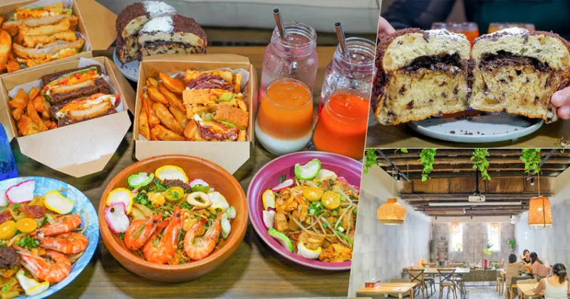 最勁爆南洋風味早午餐、手作生吐司招牌餐點、巨霸黑旋風可可布里歐、全台巨無霸肉桂捲 X 必追 Punz Harry  胖子哈利 - 跟著尼力吃喝玩樂＆親子生活