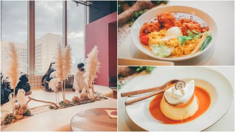 Waku Waku Pasta ▏101就在你身邊 百萬美景無料送給你。這裡主打義大利麵 但生乳基底唐揚雞咖哩飯爆好吃啊。捷運市政府站