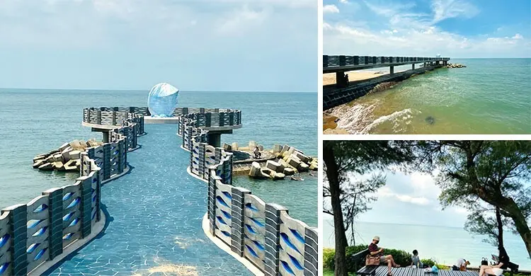 敬老卡坐捷運+巴士｜淺水灣芝蘭公園：台版藍色海洋的傳說，北海岸打造海中央天堂路！