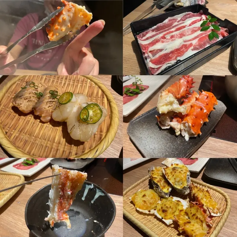 【桃園-力二帝王蟹 鍋物放題 (桃園店)】海鮮、帝王蟹、和牛火鍋頂級美食鍋物吃到飽強力推薦(有菜單)