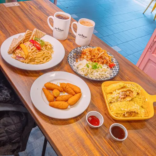 馬卡龍藍綠色系早午餐，價格親民、高CP值的小資族早午餐 | 【台北 中正區】早安亞譜 延平店