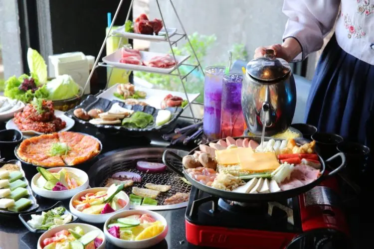 【 台南韓國烤肉 】정말 보고 싶다，大力棒棒四人分享餐『 東大門韓國烤肉料理 』