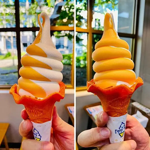 超商IG熱門打卡商品│全家圓滾滾霜淇淋│最新蜜柑口味夢幻登場│全台限定30家│滿足味蕾與心靈療癒美食│Let’s Café全家也可以喝好咖啡