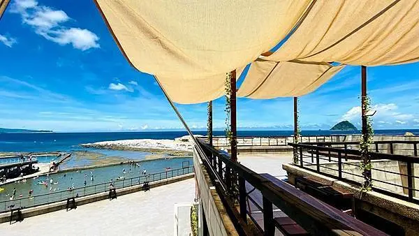 和平島公園海景餐廳【二樓小嶼、藍食謐境、樂品喜塘】品嚐世界級咖啡眺望世界級美景/基隆推薦無敵海景咖啡廳