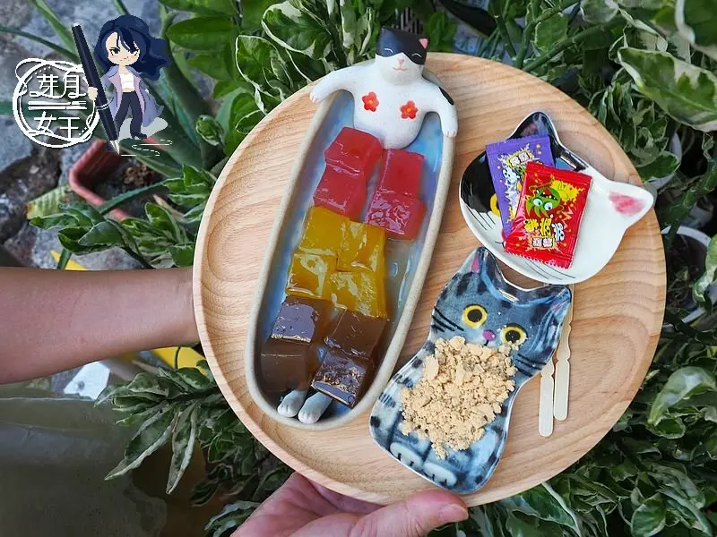 超美三色粉粿在菓林，純手工蜜芋頭+豆花好好吃，引爆IG打卡點