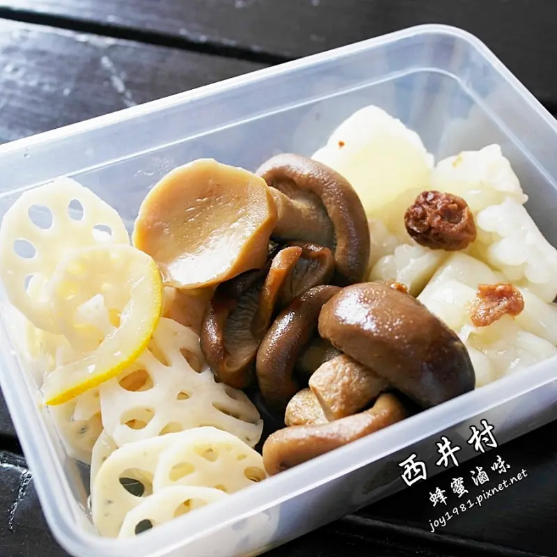 [台南安平區]西井村蜂蜜滷味(安平店)-新增散步輕食滷味，只有這裡有推出熱食和清爽的蔬菜滷味唷!!