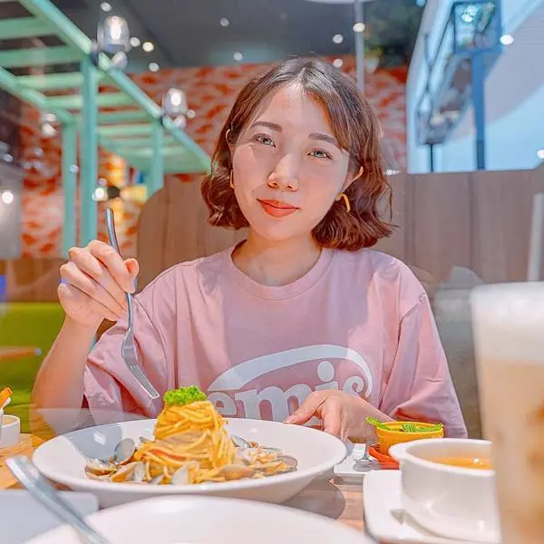 聚餐首選，超多樣餐點口味，自然文青義式餐廳 | 【新北 土城區】洋城義大利餐廳-土城大潤發店