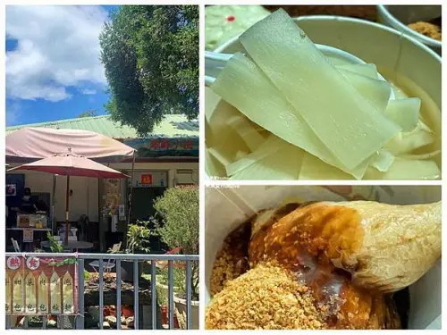 清境平價銅板美食推薦　翠峰小棧　（Soup Stop）　筍湯．肉粽．包子　好停車